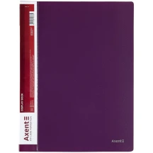 Дисплей - книга Axent А4 40 файлів, пластикова, сливова 1040-11-A