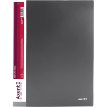Дисплей - книга Axent А4 40 файлів, пластикова, сіра 1040-03-A