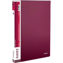 Дисплей - книга Axent А4 40 файлів, пластикова, бордова 1040-04-A — фото 2