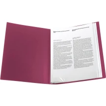 Дисплей - книга Axent А4 40 файлів, пластикова, бордова 1040-04-A — фото 3