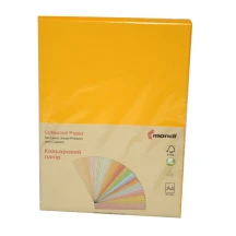 Папір кольоровий Mondi Coloured А4 80 г/м2, 100 аркушів, сонячно-жовтий SY40/100