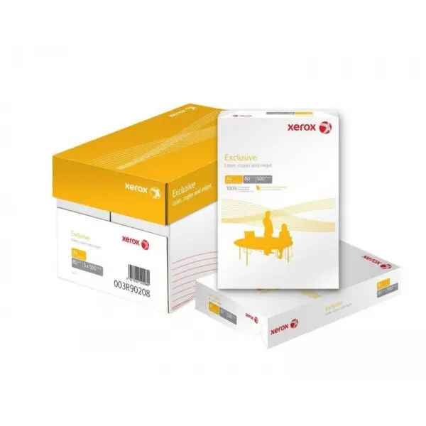 Папір офісний Xerox Exclusive A4 80 г/м2 500 аркушів. клас А+ — фото 2