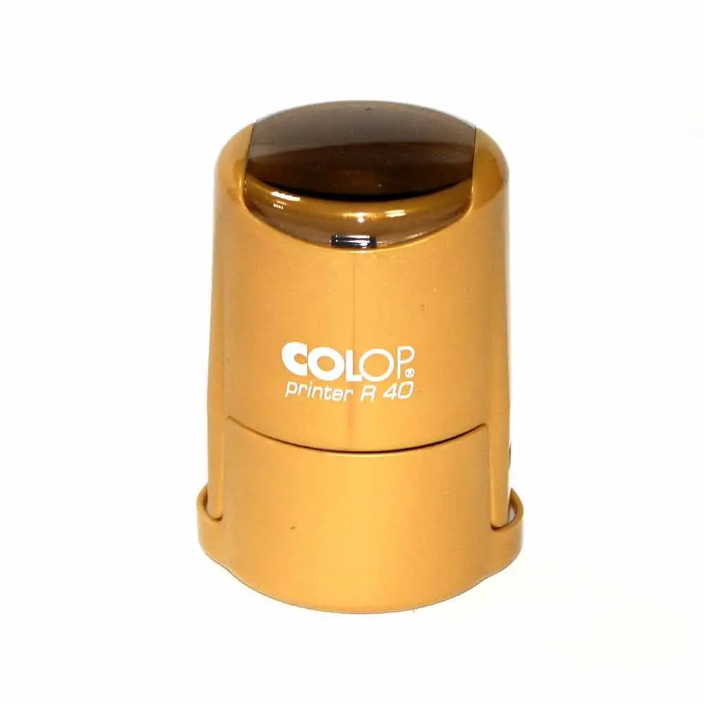 Оснастка Colop для круглой печати d=40 мм, цвет золото Printer R40 золото — фото 2