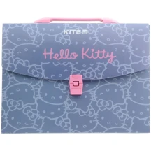 Портфель- коробка Kite А4 Hello Kitty 1 відділення, клапанний на застібці HK22-209