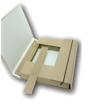Папка - короб архівна ITEM 20 мм з планками, 320 х 240 мм, на гумці, крафт іТЕМ316/10PR — фото 3