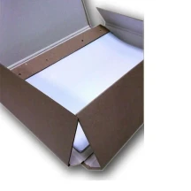 Папка - короб архівна ITEM 20 мм з планками, 320 х 240 мм, на гумці, крафт іТЕМ316/10PR — фото 4