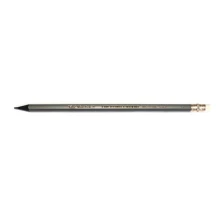 Олівець чорнографітний BIC Evolution ECOlutions HB, з гумкою, чорний 918484_1