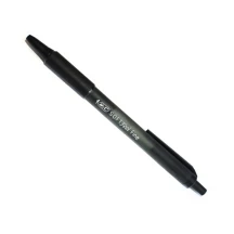 Ручка кулькова автомат Bic Soft clic Grip 0,8 мм, колір чорний