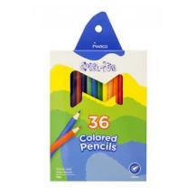 Олівці кольорові Marco Colorite 36 кольорів, 2,9 мм, шестигранні, картонна упаковка 1100-36CB