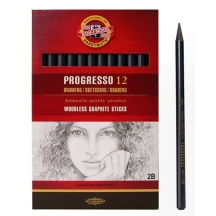 Олівець Koh-I-Noor бездеревний Progresso 2B 8911 2B