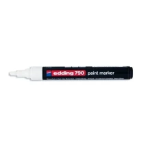 Маркер лаковий Edding Paint 2 - 3 мм, круглий, колір білий e-790/11