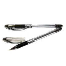 Ручка масляна Hiper Max Writer Silver 0.7 мм, колір стрижня чорний HO-338