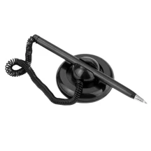 Ручка кулькова Axent Desk pen, 0,7 мм, колір стрижня синій, на підставці DB2070-02