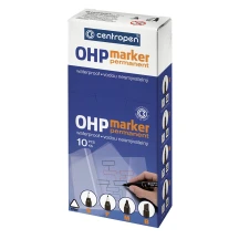 Маркер перманентний зелений Centropen OHP S 0,3 мм, тонкий пишучий вузол, спиртова основа 2634/04 — фото 2