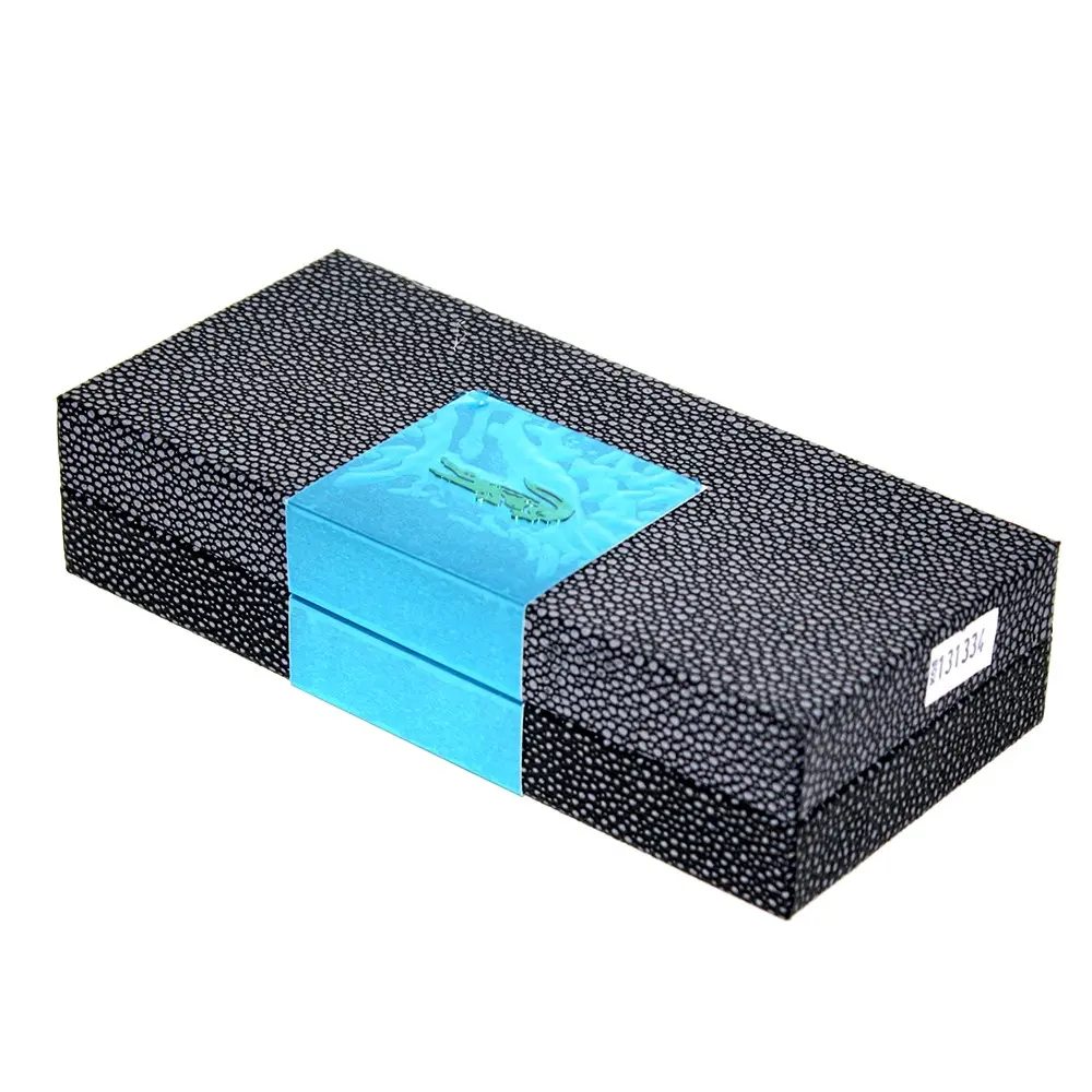 Ручки Croco подарункові чорнильна + капілярна, корпус чорний, в пеналі зі шкірзамінника 320 F/R — фото 5