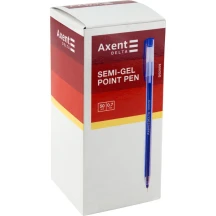 Ручка масляна Axent DB 0,7 мм, колір стрижня червоний DB2059-06 — фото 2