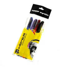 Набір ручек гелевих Hiper Ace Gel 0,6 мм,4 кольори HG-125/4