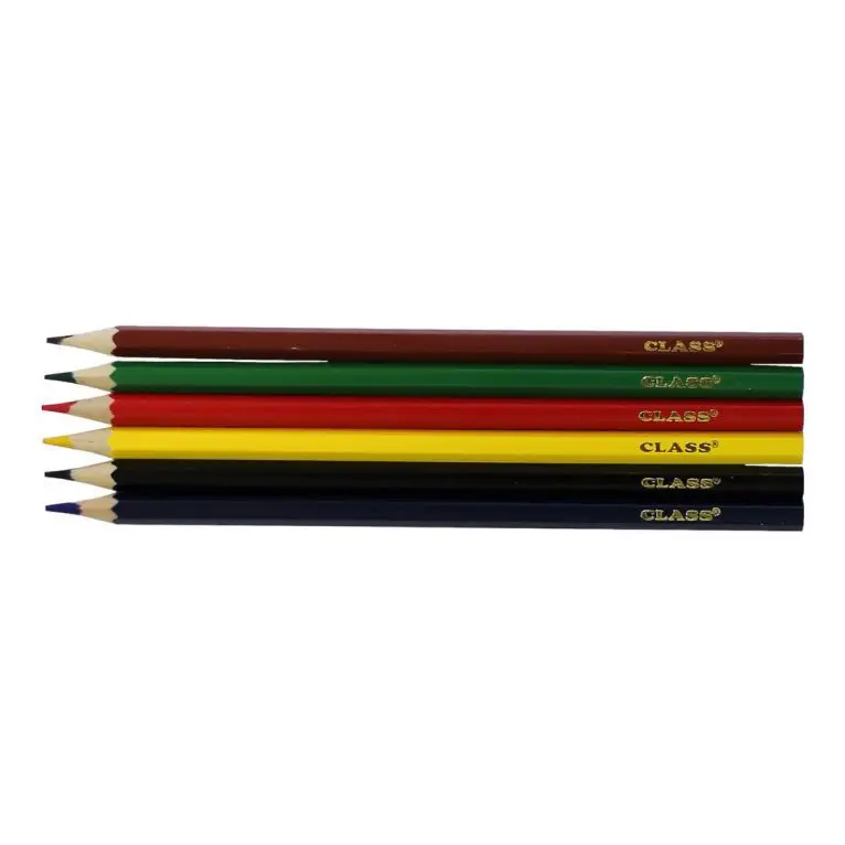 Карандаши цветные Class Premium 6 цветов, шестигранные 1606/2C — фото 2
