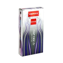 Ручка гелева синя Unimax Top Tek Gel 0,5 мм UX-133-02 — фото 3