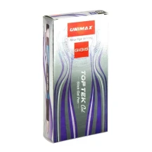 Ручка гелевая черная Unimax Top Tek Gel 0,5 мм UX-133-01 — фото 3