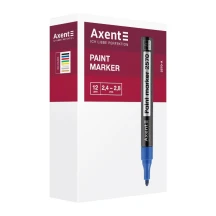 Маркер лаковий чорний Axent Paint 2,4 - 2,8 мм, круглий 2570-01-A — фото 2
