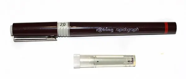 Рапідограф Rotring Rapidograph 2,0мм, дефект упаковки — фото 2