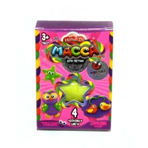 Набір креативної творчості Danko Toys "Маса для ліплення Master Do" 4 неонових кольори в пачці, 3+ MMD-02-01...
