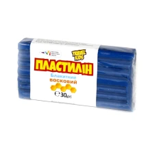 Восковий пластилін Travel Kids 30 г, колір блакитний, бокс 12 штук, ціна за 1 штуку 333110