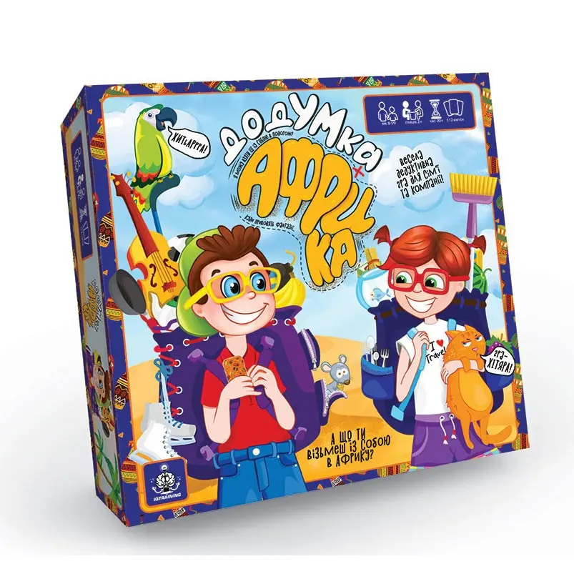 Гра Danko Toys для сім'ї та компанії "Додумка + Африка" GDV-Afr-01U — фото 2