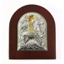 Ікона " Святий Георгій Переможець " Silver Axion 10 x 13см 813-1013