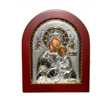 Ікона Божої Матері "Страсна" Silver Axion 15,6 х 19см 813-1045