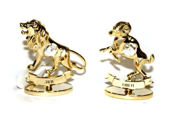 Фігура "Знак зодіаку" Стрілець з камнем Swarovski h=9 см Crystal Temptations AR-52/12 — фото 2