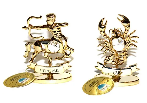 Фігура "Знак зодіаку" Стрілець з камнем Swarovski h=9 см Crystal Temptations AR-52/12 — фото 4