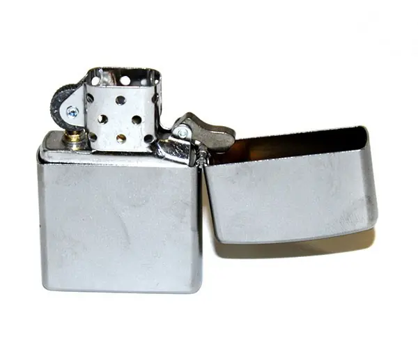 Запальничка ZIPPO SATIN CHROME у коробці 205 — фото 2