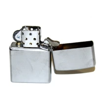 Запальничка ZIPPO SATIN CHROME у коробці 205 — фото 2