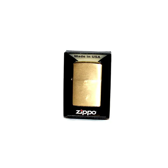 Запальничка ZIPPO BR FIN SOLID BRASS у коробці 204 B — фото 3