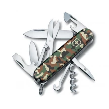 Ніж Victorinox Climber 91 мм, 14 предметів, корпус камуфляж Vx13703.94