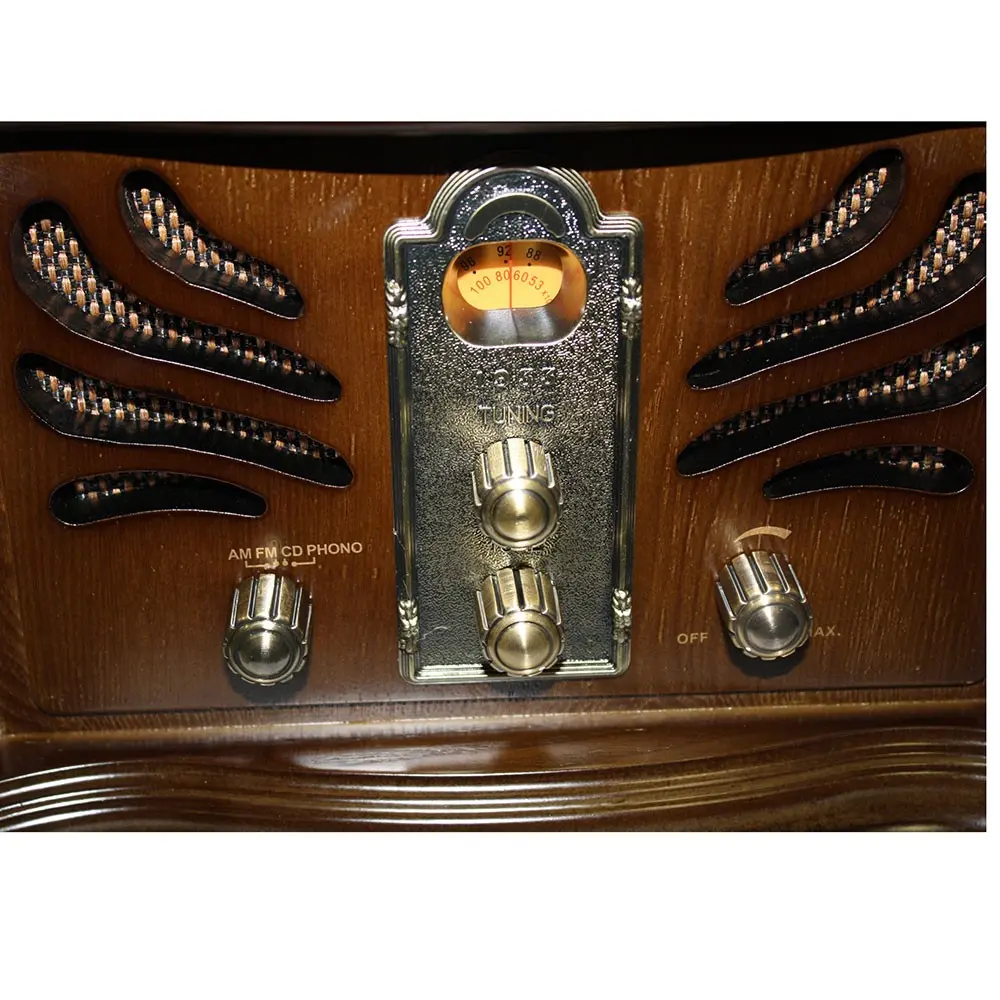 Сувенір Громофон Лондон AM/FM. USB/SD, MP3, аудіо-касет 52 х 40,5 х 34,5см RP-013B — фото 2