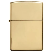 Запальничка ZIPPO SOLID BRASS WO/SB  у коробці 254 B
