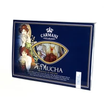 Набір тарілок декоративних Carmani А.Муха, 3 штуки, 38 х 26 см 198-7002