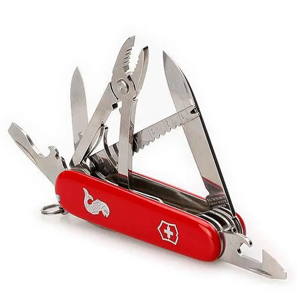 Ніж Victorinox Angler 91мм, 18 предметів, корпус-червоний Vx13653.72 — фото 4
