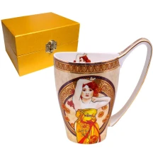 Кружка порцелянова CARMANI А.Муха "Яскравість дня", 500 мл 539-2001