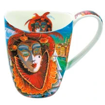 Кружка Carmani Venice Mask, 400 мл, подарочная упаковка 190-0102 — фото 2