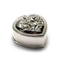 Скринька ювелірна Сердечко 6,5 х 6 х 4 см 26239