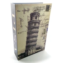 Книга-сейф "Пізанська вежа" 24,5 х 16 х 5.5 см 32007 — фото 3