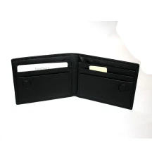 Гаманець чоловічий F.Brand 10,5 × 8,5 × 1 см, чорний 8839 — фото 2