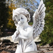 Фігура Ангел, що молиться, світиться в темряві, h=30 см СП501-4 св — фото 2