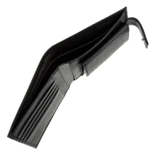 Портмоне чоловіче VIF 135 х 93 х 5 мм, колір чорний 07384-00Е-10 — фото 4