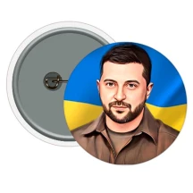Значок Україна 5,6 см — фото 4