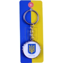 Брелок Україна металевий USK-96а